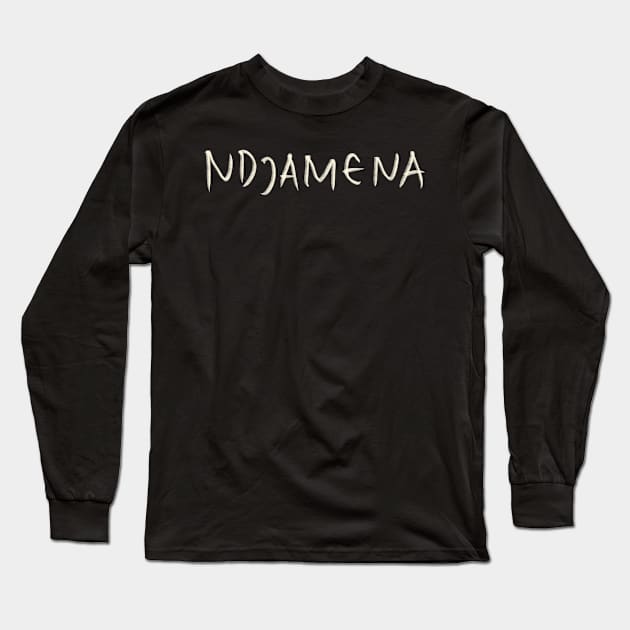 Ndjamena Long Sleeve T-Shirt by Saestu Mbathi